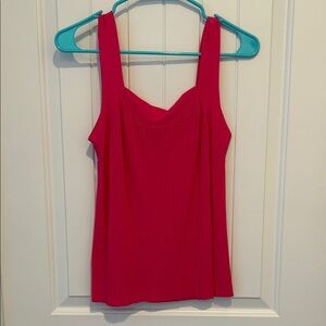 Ann Taylor Factory Pink Tank Sweater Large